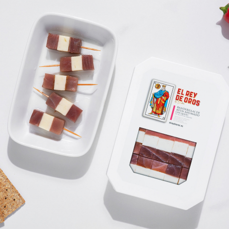 Smoked Tuna & Cheese Skewers - El Rey de Oros 2