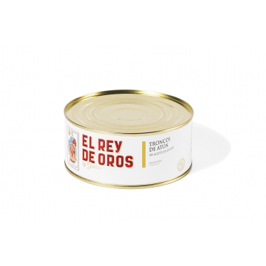 Premium Tuna Loins in Sunflower Oil - El Rey de Oros 🐟