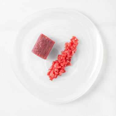 Dados de Tartar de Atún Rojo ultracongelado | Preparación rápida