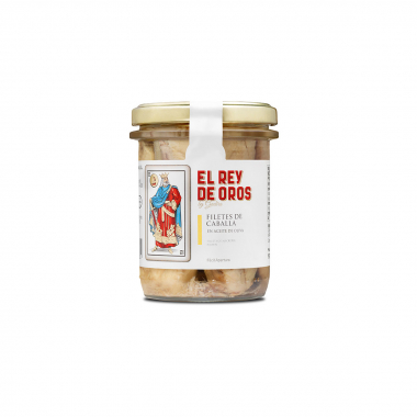 El Rey de Oros Mackerel Fillets in Olive Oil – Nutritious Meal 🐟