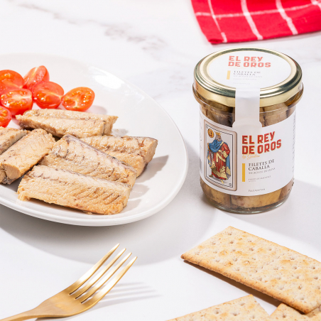 El Rey de Oros Mackerel Fillets in Olive Oil – Nutritious Meal 🐟